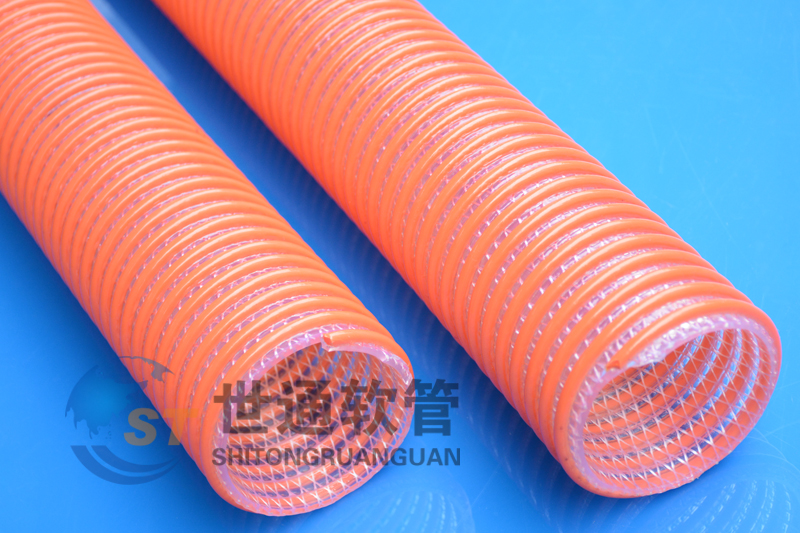 耐磨軟管,增強塑筋螺旋管,PVC塑筋管,吸沙管,夾線螺旋管