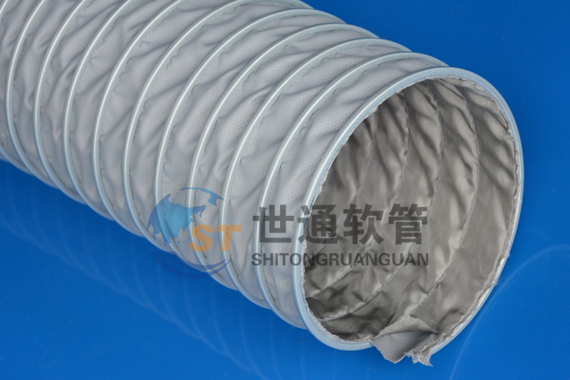 ST00387a軟管，耐高溫軟管,耐高溫風管,耐高溫伸縮管