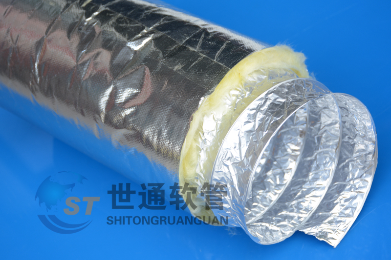 ST00389軟管，鋁箔保溫軟管